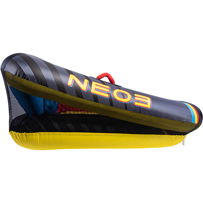 2024 HO Sports Neo 3 Tubes Towable HA-TU-NE3-23 - Black / Geel